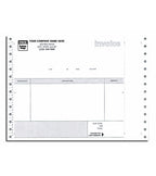 9296 Continuous Non Inventory Invoice 8 1/2 x 7"