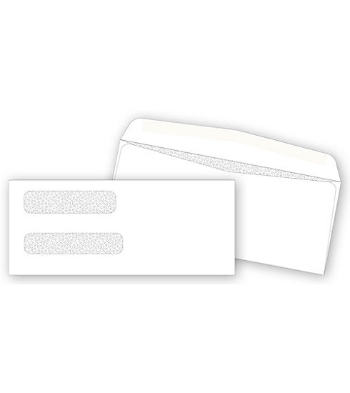 9379 Double Window Confidential Envelopes...
