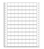 9865 Pricing Labels Continuous 9" Carrier Stock Blank 15/16 x 1"