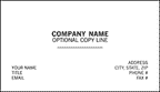 BC600-GL2 Preferred Business Cards 1 or 2 ink colors textured stocks 3 1/2 x 2"