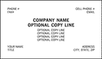 BC700-AT1 Premier Business Cards 1 or 2 inks colors premium stocks 3 1/2 x 2"