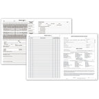 D100 Four-Page Dental Exam Record With Treatment Plan 11 x 17"