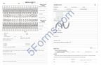 D100 Four-Page Dental Exam Record With Treatment Plan 11 x 17"