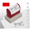 D2022 Medium Stamp - Red Ink