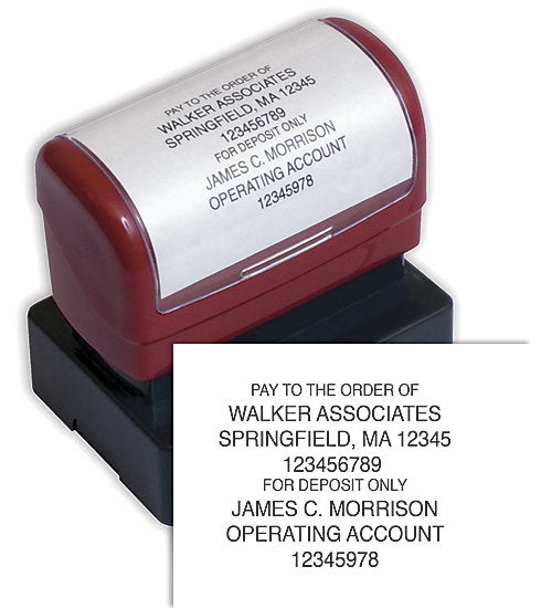 D2023A Endorsement Stamp Pre-Inked Popular...