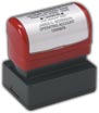 D2023 Stamp, Pre-Inked, Endorsement