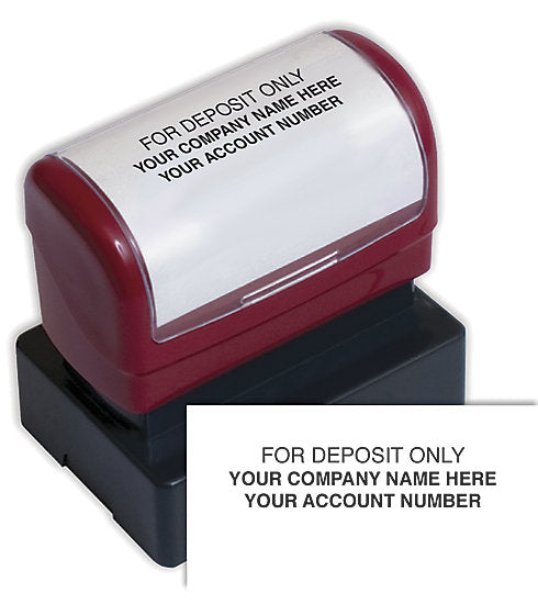 D2023B Endorsement Stamp Pre-Inked Custom...
