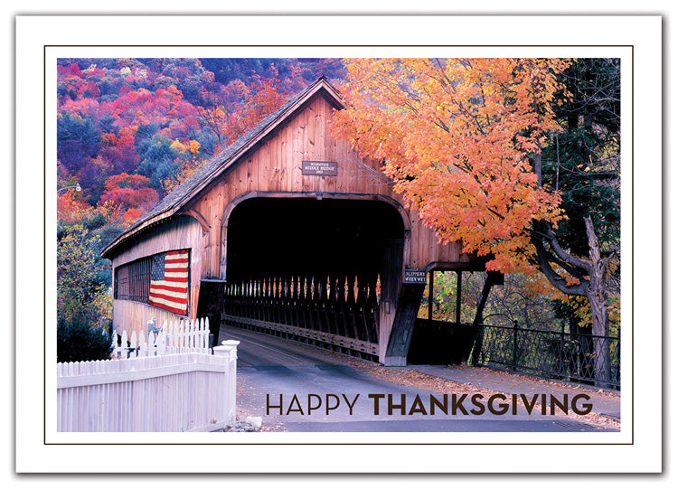D2630 Covered Bridge and American...