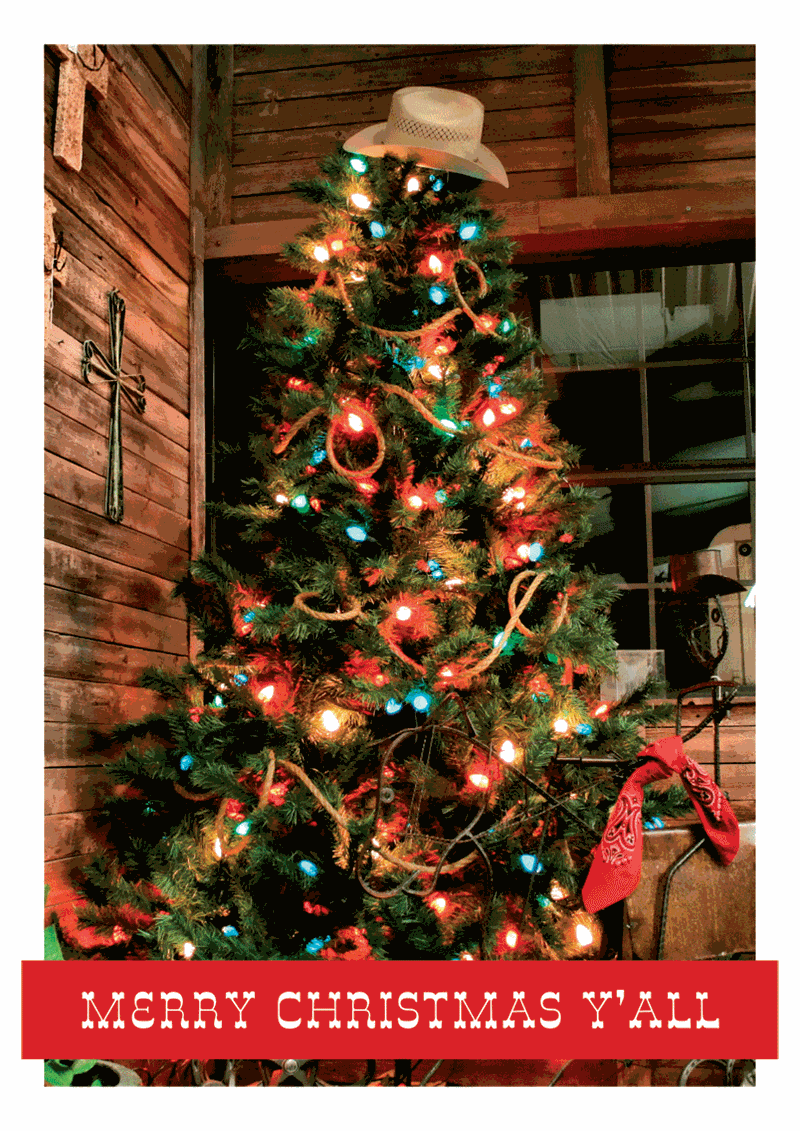 D2653 Merry Christmas Y'all Holiday...