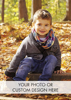 D9003 Fully Customizable Holiday Photo Cards Vertical 5 5/8 x 7 7/8"