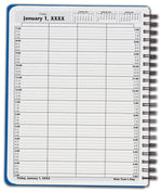 DAY2 DayScan 4 Column Wirebound Book 15 Minute Intervals 7am-7pm 8 1/2 x 11
