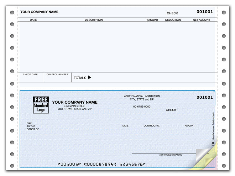 DCB201 Continuous Bottom Accounts Payable...