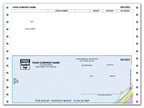 DCB209 Continuous Bottom Accounts Payable Check 9 1/2 x 7"