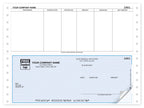 DCB210 Continuous Bottom Accounts Payable Check 9 1/2 x 7"