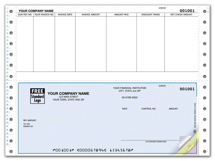 DCB236 Continuous Bottom Accounts Payable...
