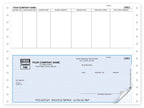 DCB236 Continuous Bottom Accounts Payable Checks 9 1/2 x 7"