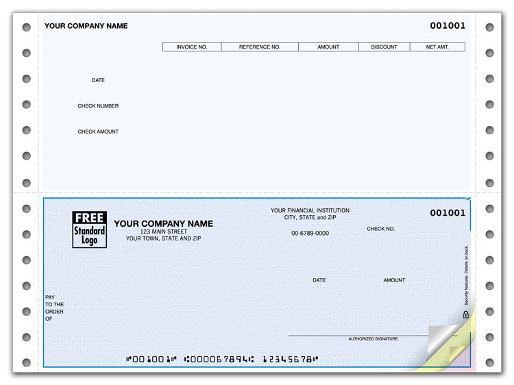 DCB243 Continuous Bottom Accounts Payable...