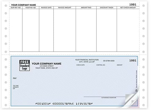 DCB252 Continuous Bottom Accounts Payable...