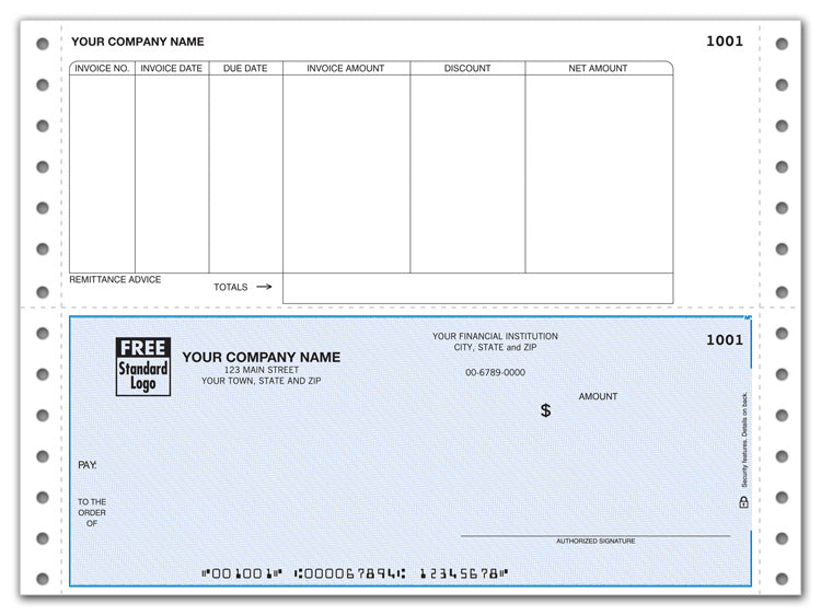 DCB278 Continuous Bottom Accounts Payable...