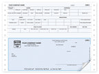 DCB303 Continuous Bottom Payroll Check 9 1/2 x 7"