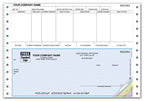 DCB311 Continuous Bottom 6 1/2" Payroll Check 9 1/2 x 6 1/2"