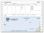 DCB325 Continuous Bottom Payroll Checks 9 1/2 x 7"