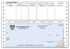 DCB351 Continuous Bottom Payroll Check 9 1/2 x 6 1/2"