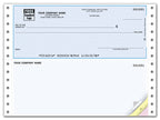 DCT153 Continuous Top Checks QuickBooks Compatible Lined 9 1/2 x 7"