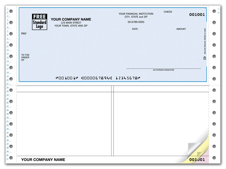 DCT197 Continuous Top Multipurpose Checks...
