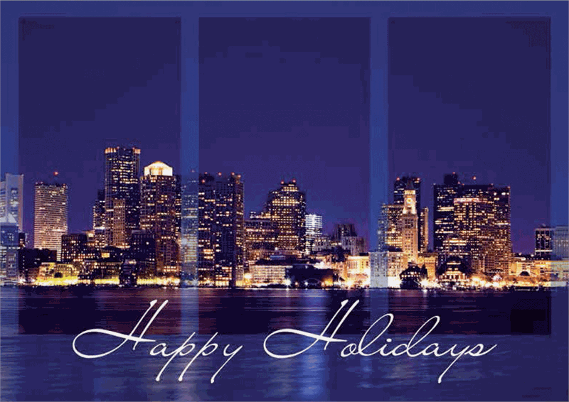 DD2092 Boston Skyline Regional Holiday...
