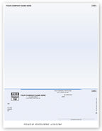 DLB160 Laser Bottom Revenue Check 7.5" Voucher 8 1/2 x 11"