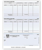 DLB333 Laser Bottom Payroll Check 8 1/2 x 11"