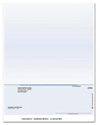 DLB370 Laser Bottom Payroll Check Unformatted 7.5" Voucher 8 1/2 x 11"