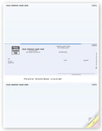 DLM107 Laser Middle Check Compatible with Peachtree for MAC 8 1/2 x 11"