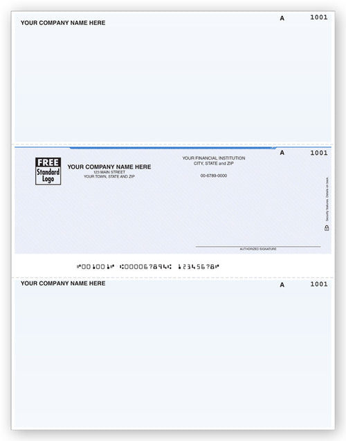 DLM110 Laser Middle Multi Purpose Check 8 1/2 x 11"