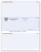 DLM124 Laser Middle Unformatted Check 8 1/2 x 11"