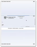 DLM140 Laser Middle Multi Purpose Checks 8 1/2 x 11"