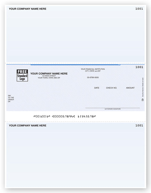 DLM147 Laser Middle Multi Purpose Check 8 1/2 x 11"