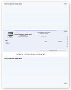 DLM154 Laser Middle Multi Purpose Checks 8 1/2 x 11"