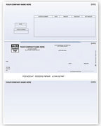 DLM201 Laser Middle Accounts Payable Check Compatible with Sage/Peachtree 8 1/2 x 11"