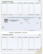 DLM206 Laser Middle Accounts Payable Check Compatible with Peachtree 8 1/2 x 11"