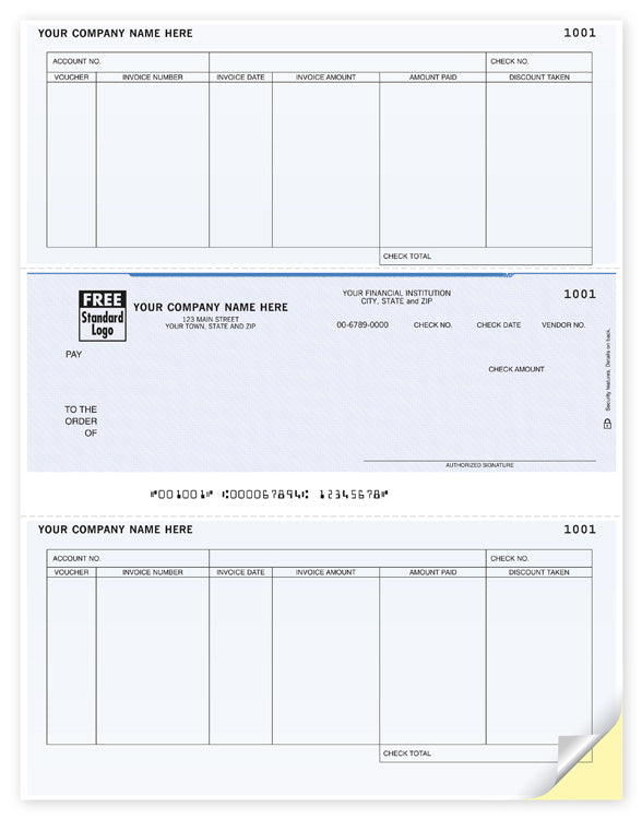 DLM210 Accounts Payable Laser Checks...