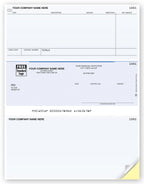 DLM215 Laser Middle Accounts Payable Check 8 1/2 x 11"