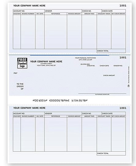 DLM218 Accounts Payable Laser Checks...