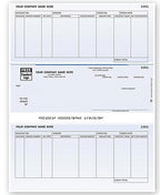 DLM218 Accounts Payable Laser Checks Compatible with RealWorld 8 1/2 x 11"