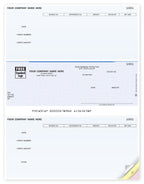 DLM219 Accounts Payable Laser Checks Compatible with DacEasy 8 1/2 x 11"
