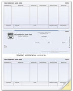 DLM226 Accounts Payable Laser Middle Checks Sage50 Peachtree Compatible 8 1/2 x 11"