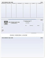 DLM227 Accounts Payable Laser Checks Compatible with Great Plains 8 1/2 x 11"