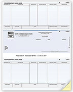 DLM262 Laser Middle Accounts Payable Check 8 1/2 x 11"