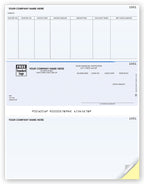 DLM273 Laser Middle Accounts Payable Check 8 1/2 x 11"